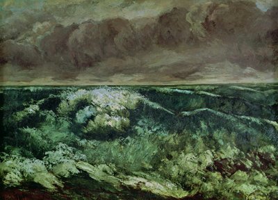 Die Welle, nach 1870 von Gustave Courbet